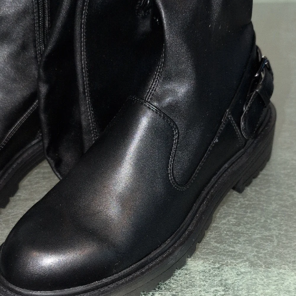 Black Over-the-Knee Women's Boots U S 9  UK 7